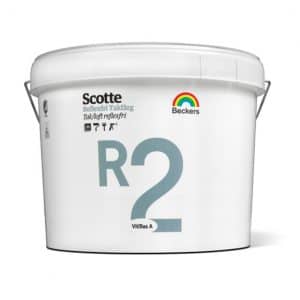 Farba do sufitów na bardzo trudne powierzchnie Beckers Scotte R2 Takfärg