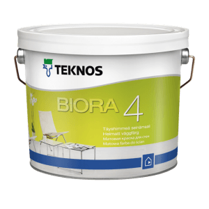 Farba mat szorowalna na mokro BIORA 4 TEKNOS