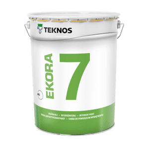 Farba mat satynowy szorowalna na mokro EKORA 7 TEKNOS