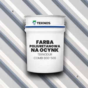 Gruntoemalia dwuskładnikowa poliuretanowa do stali, na ocynk TEKNODUR COMBI 800-500 TEKNOS