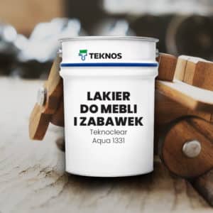 Lakier wodorozcieńczalny akrylowy meble, drzwi, zabawki TEKNOCLEAR AQUA 1331 TEKNOS