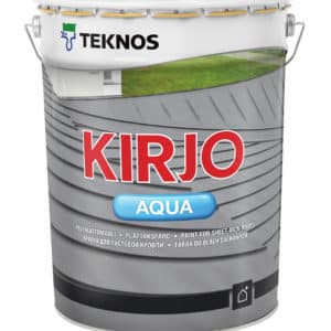 KIRJO AQUA SKANDYNAWSKA MATOWA FARBA DO DACHÓW, OCYNKU TEKNOS