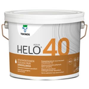 Wodorozcieńczalny lakier jednoskładnikowy poliuretanowy stoły, schody, meble HELO AQUA 40 TEKNOS